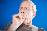 Man coughing