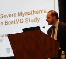 Richard Nowak, MD, assistant professor of neurology and director of the Yale Myasthenia Gravis Clinic in New Haven, Conn.