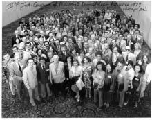 Participants at the second meeting of the International Society of Pediatric Dermatology in Chicago, August 1979.