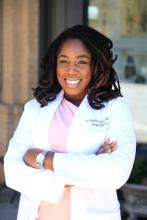 Dr. Khaalisha Ajala is a hospitalist and associate site director for education at Grady Memorial Hospital in Atlanta