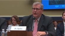 Dr. Frank Opelka of the American College of Surgeons testifies before the House Energy & Commerce Health Subcommittee.
