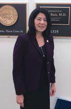 Dr. Sheila Crowe on Capitol Hill