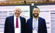 Kenneth LaPensee, Ph.D., a consultant for Paratek Pharmaceuticals, and Thomas Lodise, Pharm.D., professor at Albany College of Pharmacy and Health Sciences in New York
