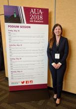Janine Oliver, MD, presented a study at the annual meeting of the American Urological Association.
