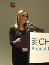 Dr. Rebecca Kohlberg-Davis, a pediatric resident at Connecticut Children’s Medical Center in Hartford, CN.