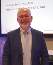 Dr. John Buse is the Verne S. Caviness Distinguished Professor, chief of the division of endocrinology, and director of the diabetes center at the University of North Carolina at Chapel Hill