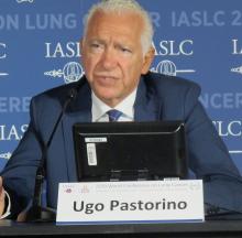 Ugo Pastorino, MD, director of thoracic surgery at the Istituto Nazionale dei Tumori Foundation, Milan