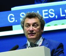 Dr. Giles Salles of Claude Bernard University in Lyon, France