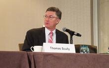 Thomas Scully, a health law attorney and former CMS administrator under President George W. Bush speaks at a recent American Bar Association meeting.