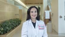 Dr. Iberia Romina Sosa of the Fox Chase Cancer Center in Philadelphia