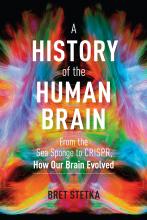 Book cover, &quot;A History of the Human Brain&quot;