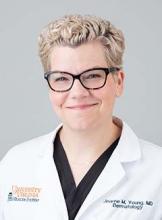 Jeanne M. Young, MD, assistant professor of dermatology at the University of Virginia in Charlottesville
