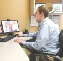 A rural primary care doctor consults with Dr. David Baldes, a psychiatrist in Minnesota.