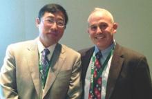 Dr. Cheung Kim (left) and Dr. Jay Goldberg (right).