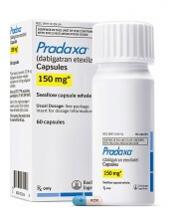 Dabigatran (Pradaxa) Photo from Boehringer Ingelheim Pharmaceuticals, Inc.